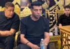 نجوم الفن الشعبي يساندون حمو بيكا  في ثاني أيام عزاء والده بالإسكندرية