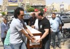 نجوم الفن يودعون أحمد جلال عبدالقوي في جنازته.. ومدحت تيخا ينهار من البكاء