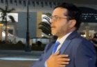 محمد هنيدي يقدم واجب العزاء في عبدالرحمن أبو زهرة بمسجد المشير بحضور فني واسع