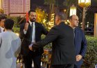 يسرا و هند صبري و عصام السقا و عمرو منسي وريهام عبد الغفور ..نجوم الفن في عزاء والد الفنان عمر السعيد بمسجد الشرطة