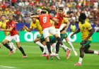 منتخب مصر يتقدم على أستراليا بهدف في كأس العالم