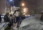 انقلاب سيارة الفنان علي رؤوف صاحب أغنية "أنا بشحت بالجيتار" في السويس