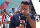 بكاء مراسل BBC على الهواء بعد خروج مصر من مونديال 2026