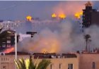 السيطرة على حريق داخل ممشى بورتو مارينا في الساحل الشمالي