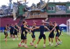 انهيار جزئي بملعب تدريبات السويد في كأس العالم