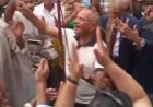 أهالي شطورة يستقبلون أحمد موسى بالطبل البلدي احتفالًا بعودته إلى الشاشة