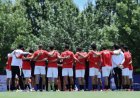 عاصفة رعدية توقف مران منتخب مصر في أمريكا استعدادا لمباراة الأرجنتين