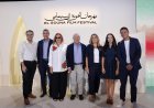 سميح ساويرس ويسرا وعمرو منسي يتصدرون المشهد في المؤتمر الصحفي لمهرجان الجونة السينمائي