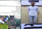 ضبط نجار بسوهاج بعد ظهوره في مقطعي فيديو يطلق أعيرة نارية