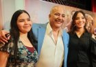 ابنتا بيومي فؤاد تدعمانه في العرض الخاص لفيلم «شيش دو»