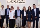سميح ساويرس ويسرا وعمرو منسي يتصدرون المشهد في المؤتمر الصحفي للدورة التاسعة من مهرجان الجونة السينمائي