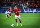 إصابة "بن شرقي" بجرح قطعي في الفم خلال مباراة الأهلي وسموحة