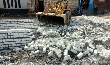 محافظة الجيزة تزيل 20 حالة تعدي بالبناء المخالف على الأراضي الزراعية