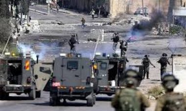 اشتباكات قوية بين مقاومين والاحتلال فى مخيم نور شمس بالضفة الغربية