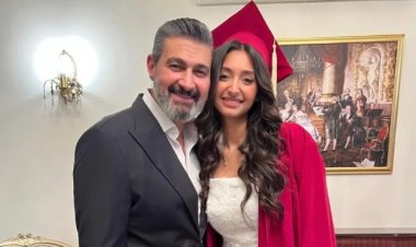 "فخور بيكي".. ياسر جلال يحتفل بتخرج ابنته من المدرسة الثانوية