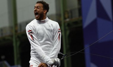 محمد السيد علي يتأهل إلى ربع نهائي سلاح سيف المبارزة بأولمبياد باريس 2024