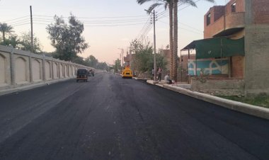 محافظ الجيزة: تطوير ورصف طريق مركز التنمية بسقارة