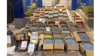 العثور على 4 ملايين صاروخ ألعاب نارية داخل ورشة بالفيوم