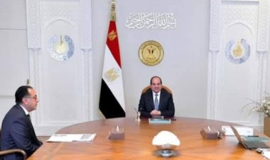 الرئيس السيسي يجتمع مع رئيس مجلس الوزراء ووزير قطاع الأعمال العام