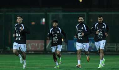 منتخب مصر يخوض أول تدريباته استعدادًا لوديتي السعودية وإسبانيا