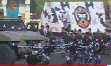 عروض قتالية لطلاب كلية الشرطة بحفل الخريجين وبمشاركة عناصر نسائية