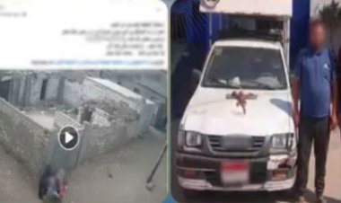 ضبط سائقين بالشرقية بعد هدم جزء من حائط منزل بسبب خلافات الجيرة.. والتحفظ على سيارة ربع نقل
