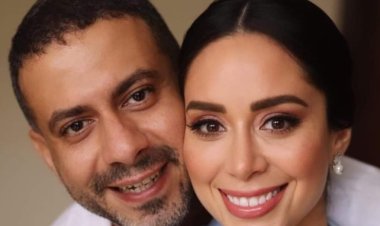 محمد فراج لزوجته بسنت شوقي في عيد ميلادها: أنتِ طعم الحياة وسندي الحقيقي