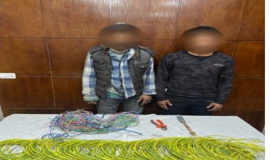 القبض على لص سرق أسلاك شقق تحت الإنشاء بحدائق أكتوبر