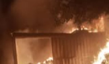 إخماد حريق هائل بمصنع للقطن في الخانكة 