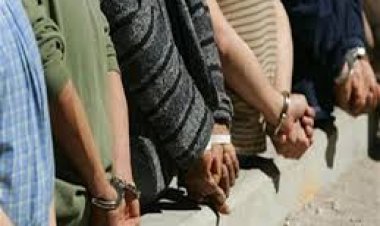 حملة أمنية فى أوسيم تسقط 33 ديلر مخدرات 