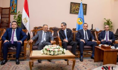رئيس جامعة طنطا يستقبل محافظا الغربية وكفر الشيخ