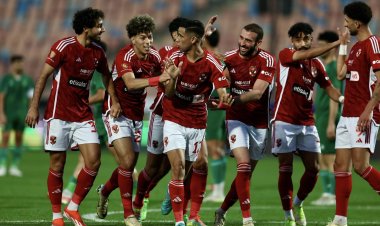 الأهلي يتقدم على الاتحاد السكندري بثلاثية نظيفة في الشوط الأول