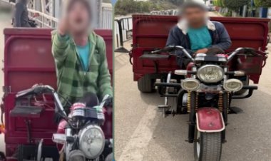 أمن القليوبية يضبط سائق "تروسيكل" هدد مواطناً عقب سيره عكس الاتجاه ببنها