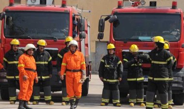 نشوب حريق في شقة سكنية  بشارع العسال بالزمالك