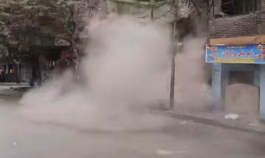 انهيار عقار قديم فى مصر القديمة دون أصابات 