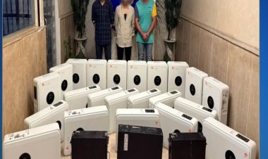 القبض على المتهمين بسرقة بطاريات شركة اتصالات شهيرة بالقاهرة