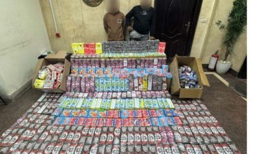 ضبط شخصين بحوزتهما "مليون" قطعة ألعاب نارية في القاهرة