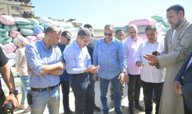 محافظ الغربية يتفقد أعمال توريد واستلام القمح خلال زيارته المفاجئة لشونة محلة أبو علي وشونة سمنود المركزية