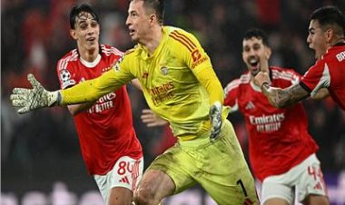 بهدف قاتل.. بنفيكا يتأهل لملحق دوري الأبطال ويرسل ريال مدريد إلى الملحق