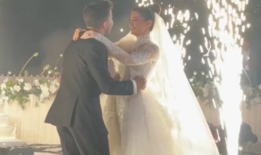 أنا أسعد نساء العالم حظًا.. أول تعليق من ليلى زاهر بعد زواجها من هشام جمال