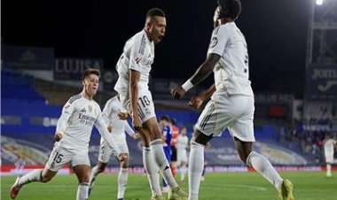 ريال مدريد يستعيد صدارة الدوري الإسباني بفوز صعب على خيتافي