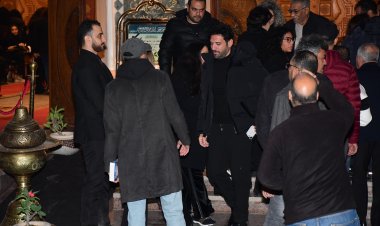 إيناس عبد الدايم وإيمي وحسن الرداد أبرزهم.. نجوم الفن يقدمون واجب العزاء لأسرة الراحل نبيل الحلفاوي