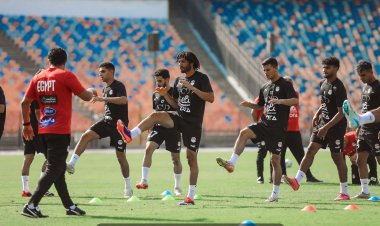 تفاصيل مران منتخب مصر استعدادا لمباراة بتسوانا