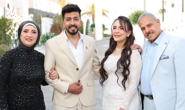 بحضور ماجد المصري وأشرف زكي.. محمد رضوان يشارك صورا من خطوبة ابنته