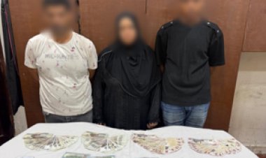 ضبط 7 أشخاص بينهم سيدة لقيامهم بسرقة حديد تسليح وسبيكة ذهب ومتجر وشقة بالقاهرة 