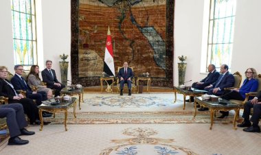 الرئيس عبدالفتاح السيسي يستقبل  وزير الخارجية الأمريكي لبحث وقف إطلاق النار في غزة