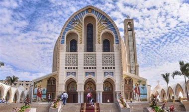 شاحنة مساعدات من الكنيسة القبطية الأرثوذكسية لقطاع غزة