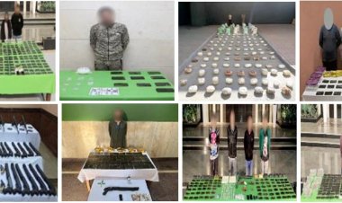 ضبط بؤر إجرامية لتجارة المواد المخدرة والأسلحة النارية  ومصرع عنصرين شديدي الخطورة بالأقصر