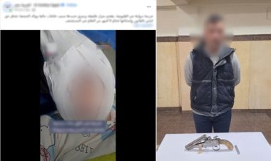 ضبط سائق بالقليوبية لاتهامه بالاعتداء على طليقته بسلاح ناري وأداة حادة بسبب خلافات حول حضانة الأبناء