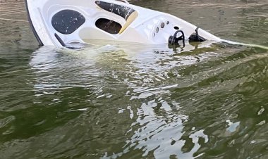 أنتشال الجثة الرابعة  لضحايا حادث غرق مركب مصر القديمة 